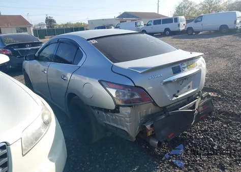 2013 Nissan Maxima S z USA, uszkodzony, nr VIN 1N4AA5AP1DC831933